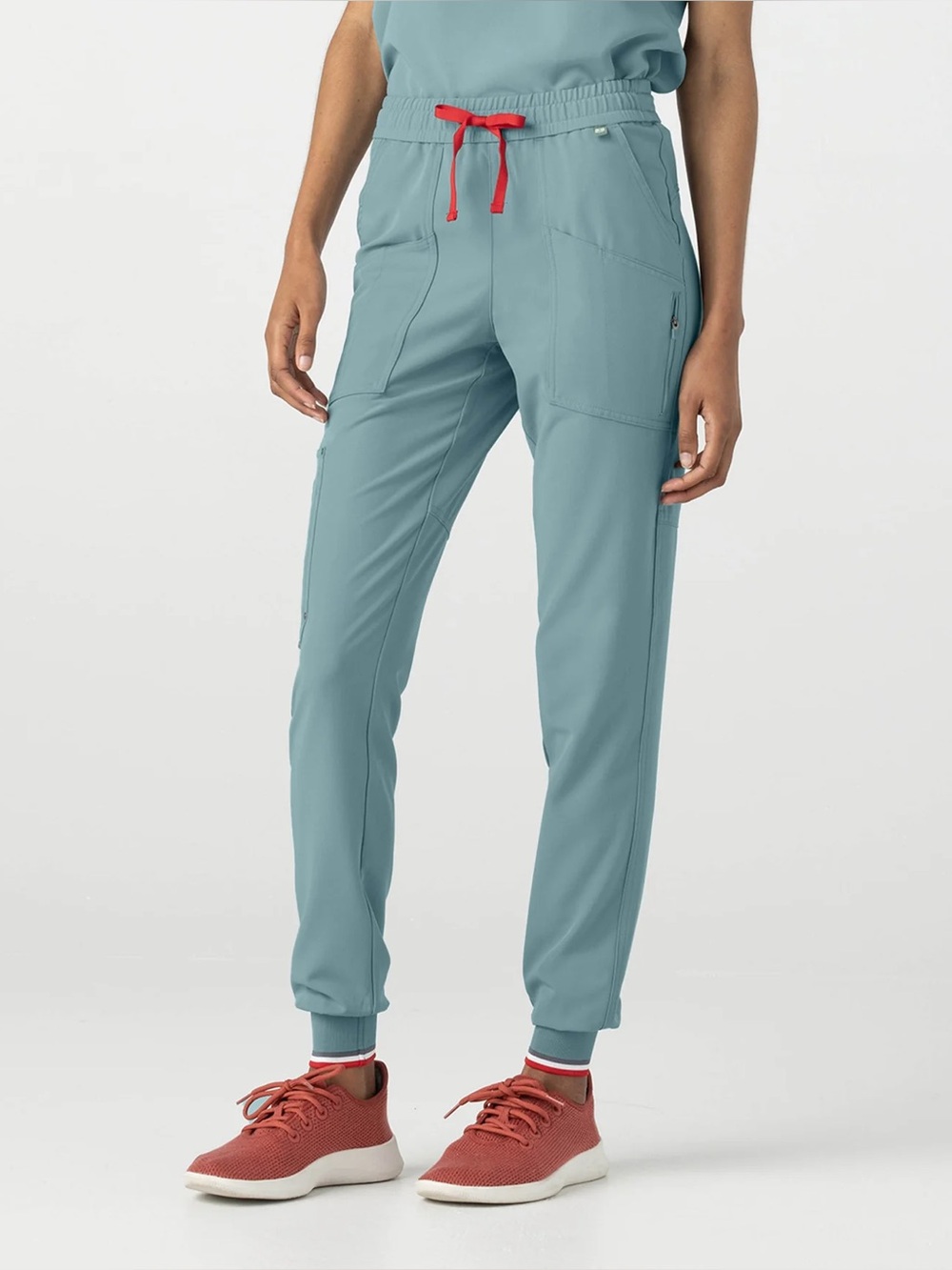 Mediclo FYSEL® Catalina Jogger Scrub Pants - Stone Blue / Petite / XXS